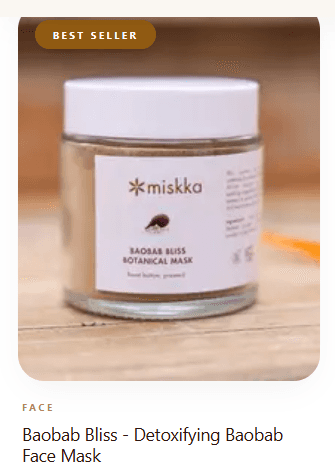 Baobab Bliss - Detoxifying Baobab Face Mask