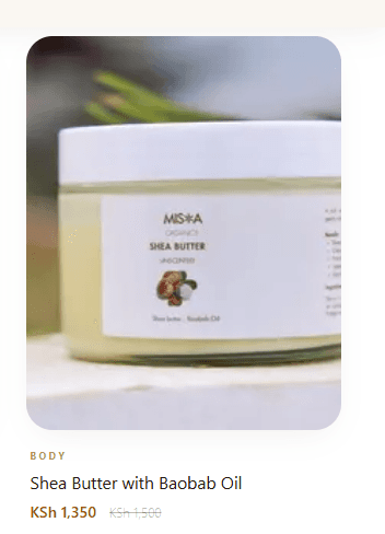 Shea Butter with Baobab Oil