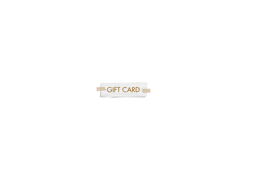 Skincare Gift Card